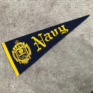 1950s‎ Antique Navy Pennant Flag 27"